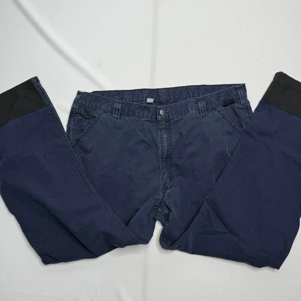 Cahartt Navy Blue Cargo Pants Size 42x32
